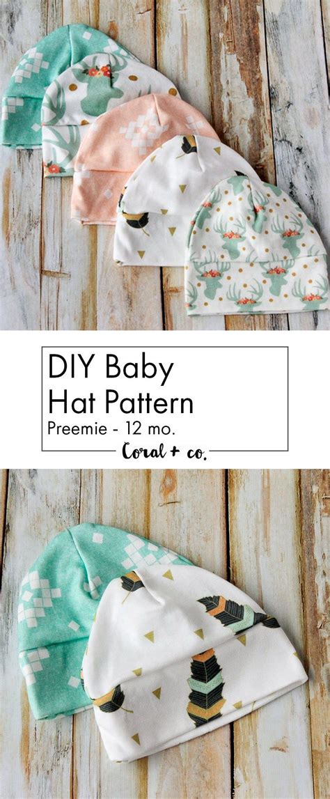 Diy Baby Hat Sewing Pattern And Tutorial Knit Baby Hat Artofit