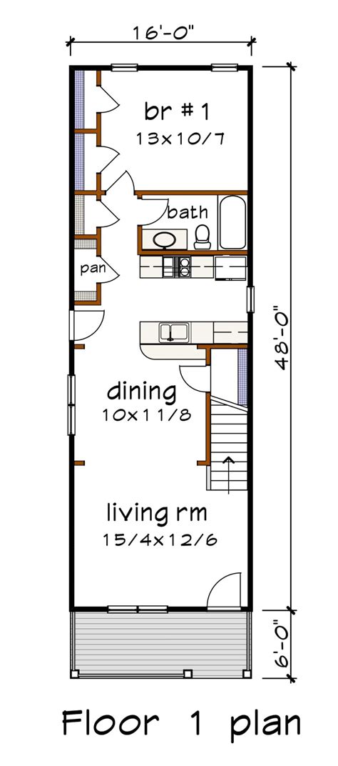 Bungalow Style House Plan 3 Beds 2 Baths 1145 Sqft Plan 79 312