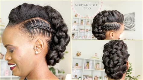 Take a look at 35 mohawk crochet braids take mohawk braid styles to another level. STITCH BRAID MOHAWK UPDO - Black Hair Information