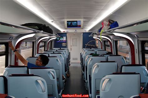 The business class coach has 2 1 seats. Ken Hunts Food: KTM Electronic Train Service (ETS) from ...