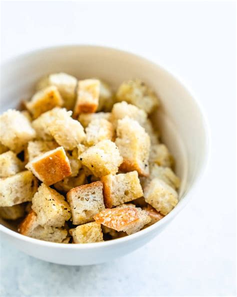 Homemade Croutons A Couple Cooks