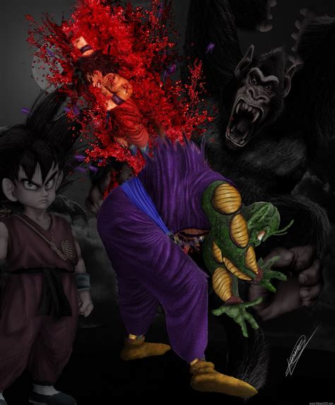 Maybe you would like to learn more about one of these? Goku Vs Piccolo Oz3 untooned by curi222 on DeviantArt