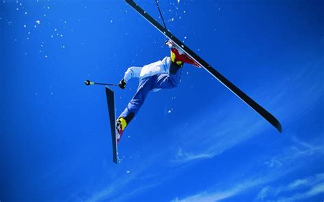 Skiing Wide Wallpapers Wallpaper High Definition High Quality