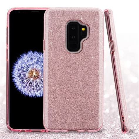 Samsung Galaxy S9 Plus Phone Case Slim Hybrid Bling Glitter Candy