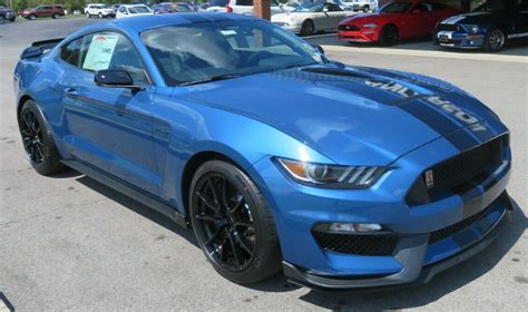 Performance Blue 2019 Ford Mustang Shelby Gt 350 Fastback