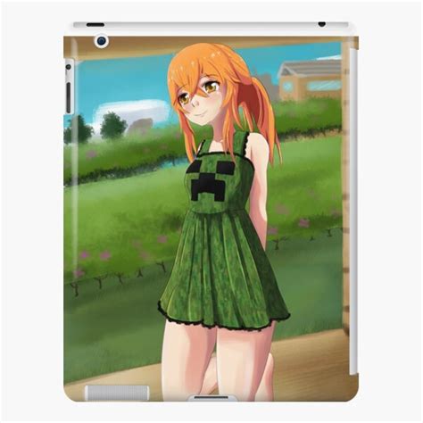 Minecraft Mob Talker Cupa The Creeper Ipad Case Skin For Sale By