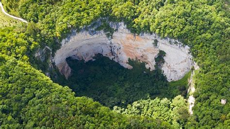 Nearly 90 Percent Of Worlds Karst Sinkholes Are In China Cgtn