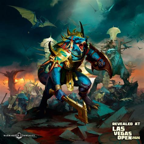 Age Of Sigmar Seraphon Battletome Revealed Bell Of Lost Souls