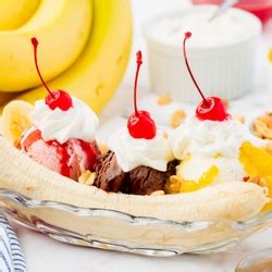 Dessert All American Banana Split Recipes