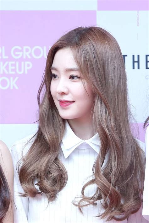 Red Velvet Irene Nin Brown Hair Kpop Korean Hair Color Ash