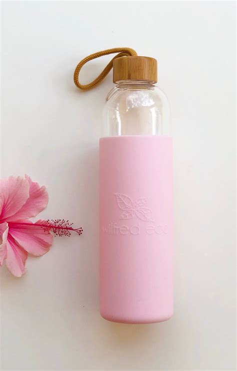 1l Glass Water Bottle Reusable Water Bottle Australia Wilfred Eco