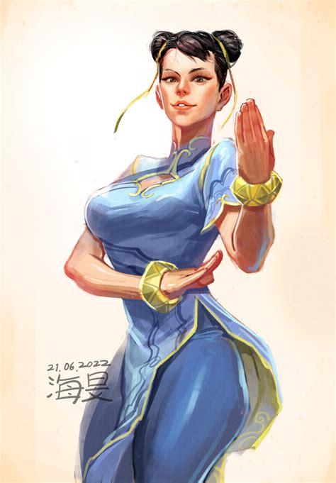 Artstation Chun Li From Street Fighter 6