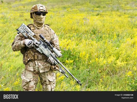 Equipped Armed Special Image And Photo Free Trial Bigstock