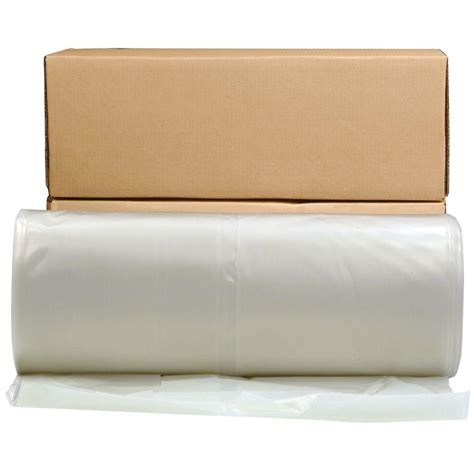 Husky 28 Ft X 100 Ft Clear 6 Mil Plastic Sheeting Cf0628c The Home