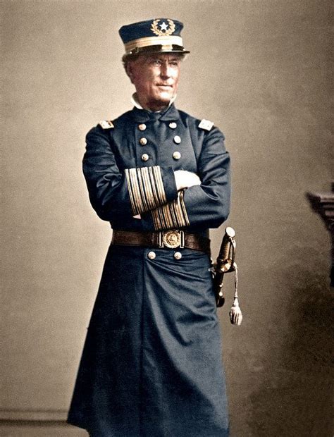 First Admiral In The United States Navy David Farragut C1863 Civil