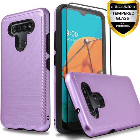 Lg Stylo 6 Phone Case 2 Piece Style Hybrid Shockproof Hard Case Cover