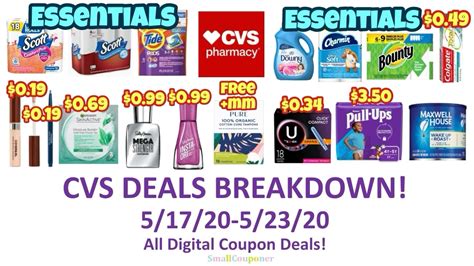 CVS Deals Breakdown 5/17/20-5/23/20! All Digital Deals! - YouTube
