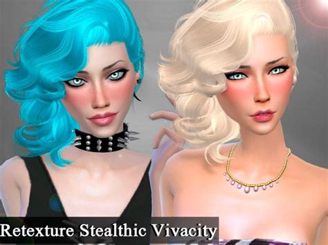Retexture Hair Stealthic Vivacity Mesh Needed The Sims 4 Catalog