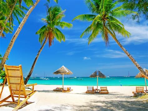 Tropical Paradise Beach Wallpapers Gallery