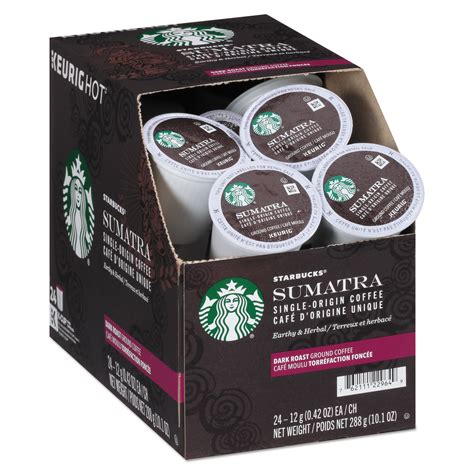 Starbucks Sumatra Coffee K Cups Sumatran K Cup 24 Box 11075822