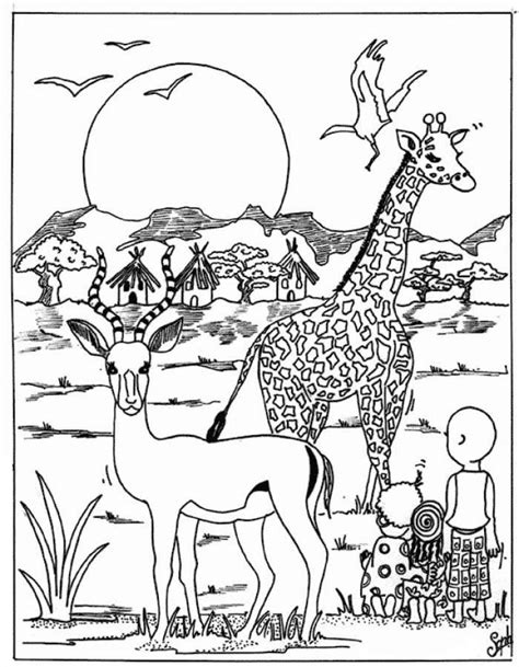 Lions, tigers, wolves, elephants, giraffes. Wild Animal Coloring Pages - Best Coloring Pages For Kids