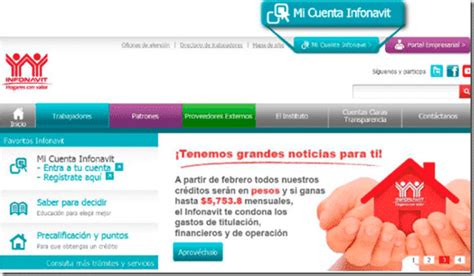 Instituto del fondo nacional de la vivienda para los trabajadores conoce. Infonavit cuanto debo de Mi Credito - Evita Problemas ...