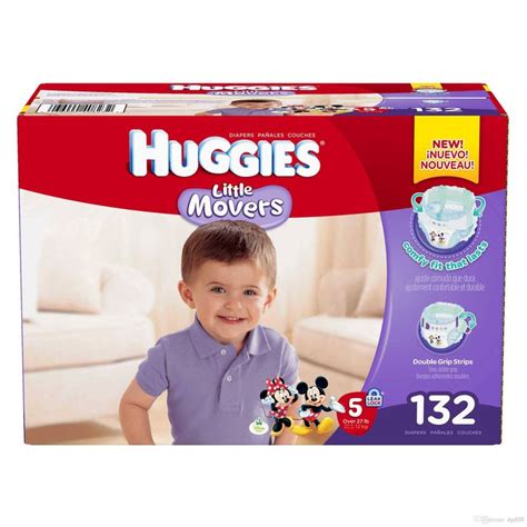 264ct Huggies Little Movers Size 5 Mickey Mouse Diapers Huggies