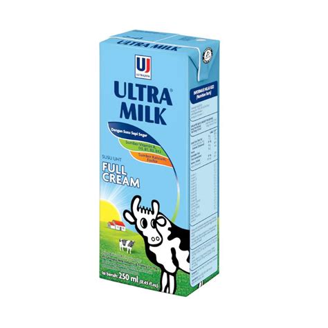 Jual Ultra Milk Full Cream Susu Uht 250 Ml Di Seller Wilson Mart