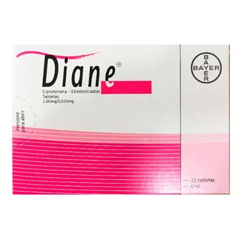 Diane 2 00 Mg 0 035 Mg 21 Tabletas Walmart