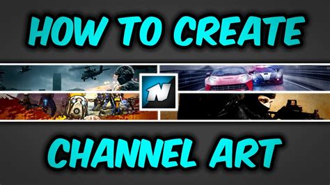 Tutorial How To Create Youtube Channel Art Youtube