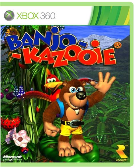 Banjo Kazooie Xbox 360 Cover By Jsmit186 On Deviantart