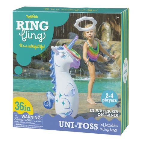 Toysmith Toysmith Ring Fling 36 Uni Toss Inflatable Ring Toss Game