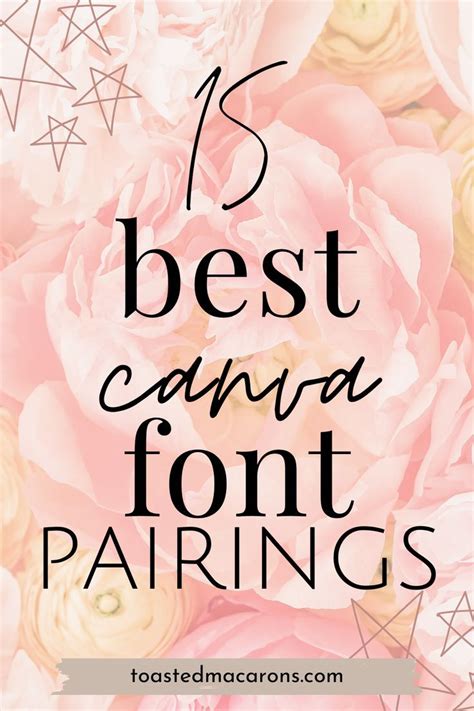 Top 15 Font Pairings In Canva Font Pairing