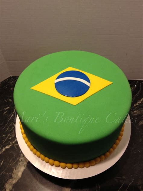 Brazil Cake By Maris Boutique Cakes Anniversaire Foot