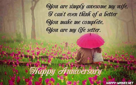 50+ Anniversary Messages for Wife - Romantic wishes