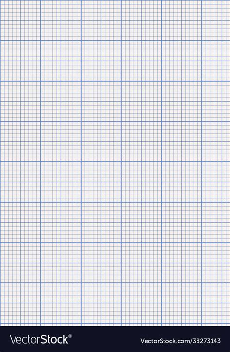 Graph Paper Printable Millimeter Grid Paper Vector Image