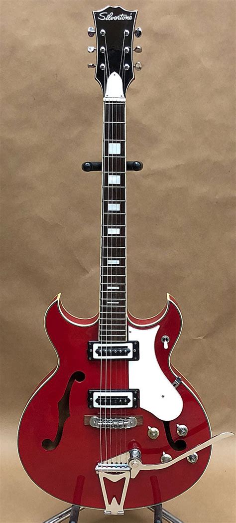 Vintage 1960s Silvertone Electric Guitar Cpj