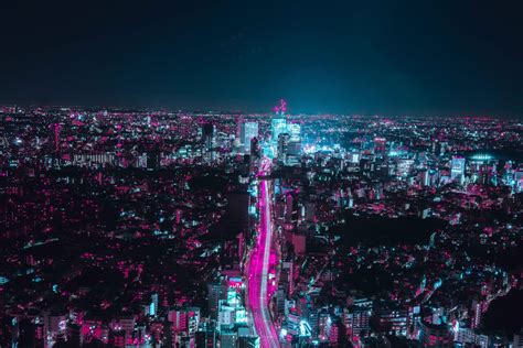 5031159 Japan Photography City Night Hd 4k 5k 8k Neon