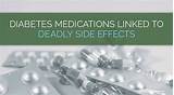 Diabetes Medications And Side Effects Images