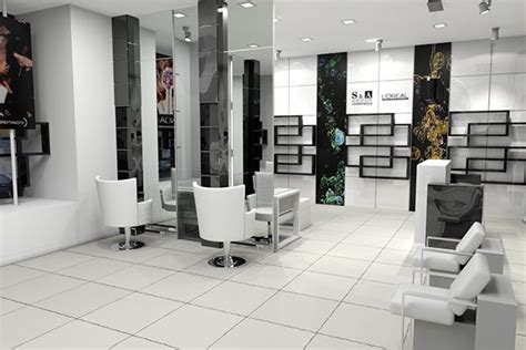 Sanda Group Beauty Salon Interior Design On Behance Salon Interior