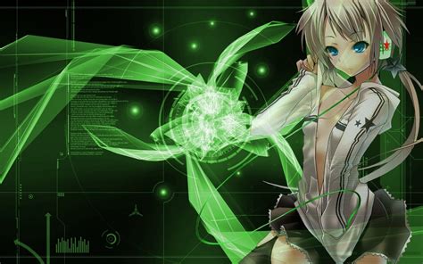 Anime Hd Green Wallpapers Wallpaper Cave