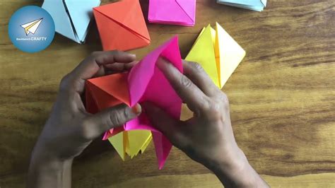 Diy How To Fold An Easy Origami Magic Circle Fireworks Fun Paper Toy