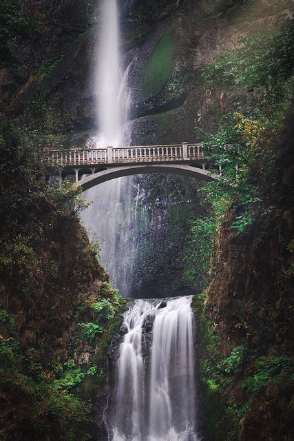 Multnomah Falls And Bridge A Photo On Flickriver