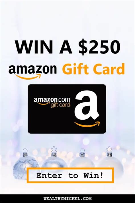 Enter To Win A Free Amazon Gift Card For Wealthy Nickel