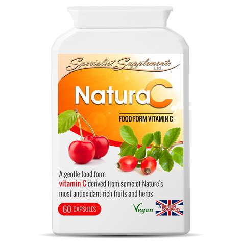 Vitamin c is a vital nutrient for the functioning of white blood cells in the body. NaturaC A food state vitamin C supplement