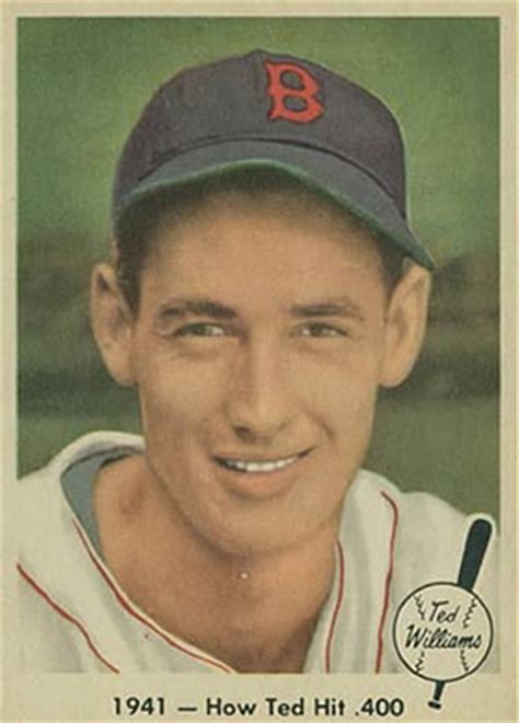 No matter the label, this is the first major ted williams card. 1959 Fleer Ted Williams Ted Williams #17 Baseball Card Value Price Guide