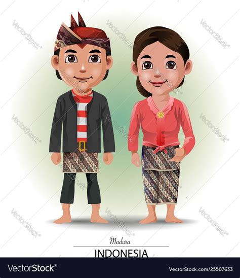 Gambar Pakaian Adat Suku Sunda Kartun Gambar Kartun Anak Berpakaian