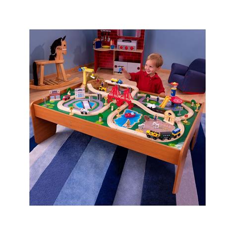 Kidkraft Ride Around Town Train Table And Set Train Table Train Set