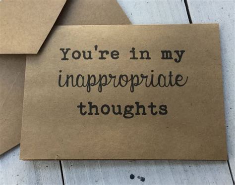 You Re In My Inappropriate Thoughts Funny Cards Naughty