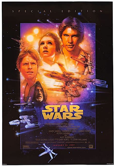 Star Wars Episode Iv A New Hope Special Edition Release One Sheet